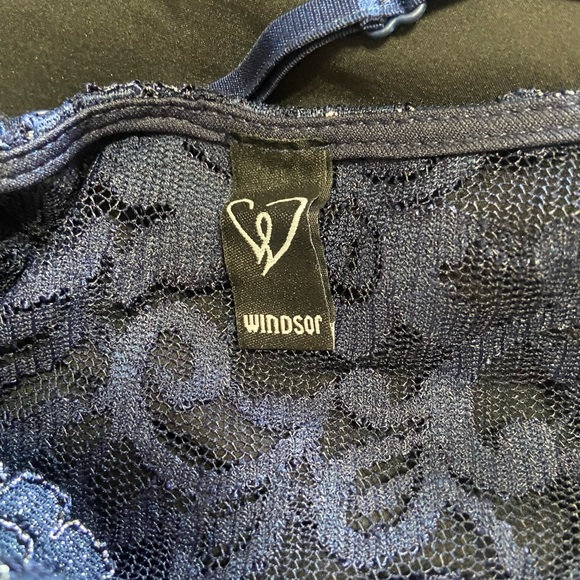 Navy blue mini dress. New with tags - Picture 3 of 5